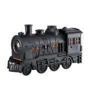 Devanti Train Aroma Diffuser Essential Oil Humidifier 300ml Smoke Ring LED Timer DIFF-TRAIN-BK