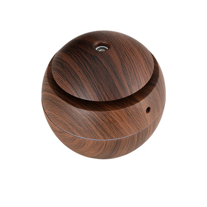 Devanti Aroma Diffuser Aromatherapy Dark Wood 130ml DIFF-YX003-DW