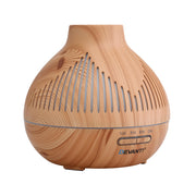 Devanti Ultrasonic Aroma Diffuser Aromatherapy 400ml LED Lights Iron Humidifier Forest Light wood grain DIFF-YX134-LW