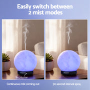 Devanti Ultrasonic Aroma Diffuser Aromatherapy Moon Lamp 100ml DIFF-YX145-WH
