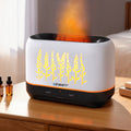 Devanti Aroma Diffuser Aromatherapy Flame 200ml DIFF-YX1689-WH