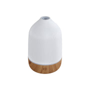 Devanti Ultrasonic Aroma Diffuser Aromatherapy 100ml LED Lights Iron Humidifier Forest DIFF-YX2009-LW
