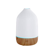 Devanti Ultrasonic Aroma Diffuser Aromatherapy 100ml LED Lights Iron Humidifier Forest DIFF-YX2009-LW