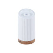 Devanti Ultrasonic Aroma Diffuser Aromatherapy 200ml LED Lights Iron Humidifier Forest DIFF-YX211-LW