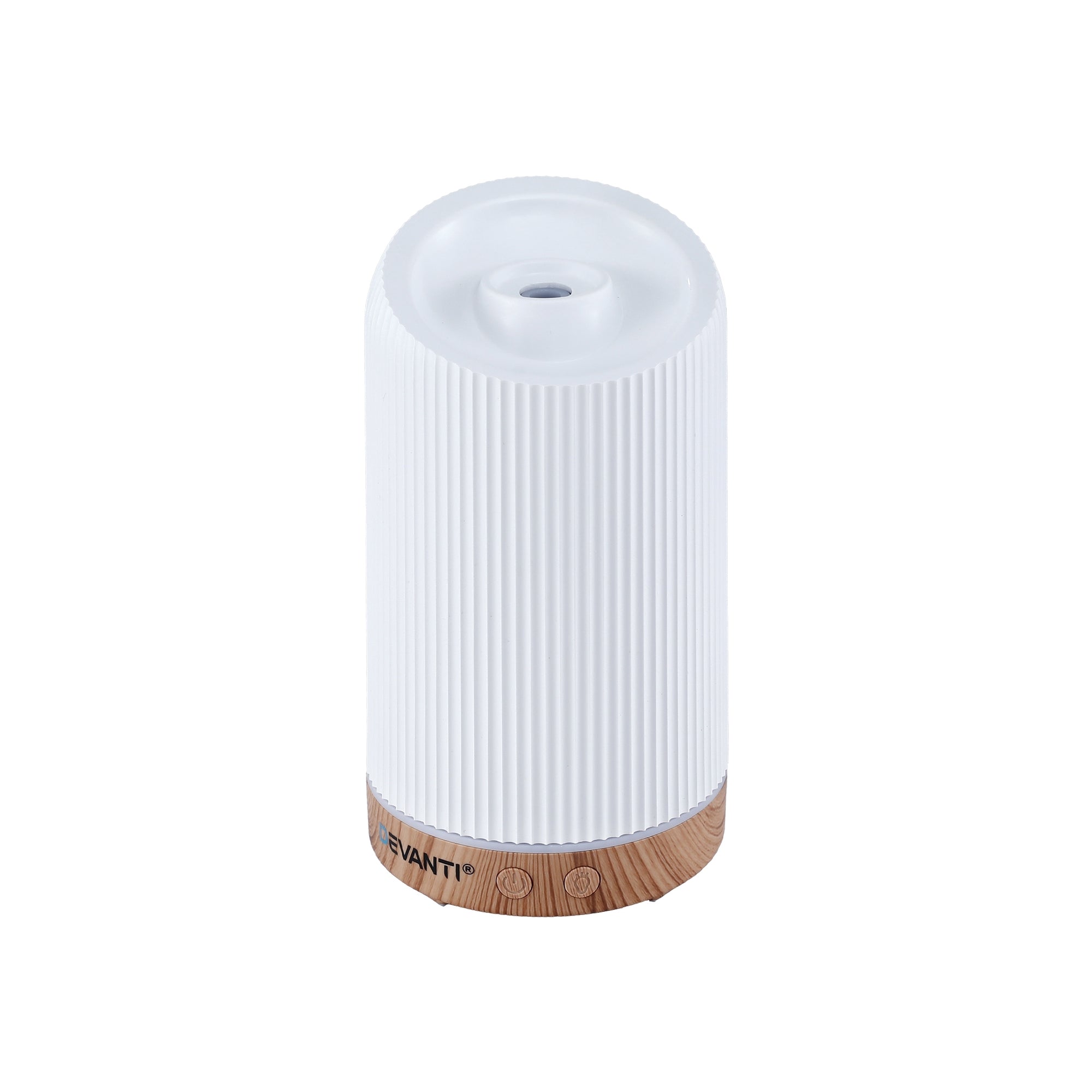 Devanti Ultrasonic Aroma Diffuser Aromatherapy 200ml LED Lights Iron Humidifier Forest DIFF-YX211-LW