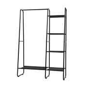 Artiss Wardrobe Clothes Rack Airer Coat Stand Closet 150cm DIY-CR-257M-BK