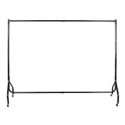 Artiss 2X Clothes Rack Airer Coat Stand 6FT Rail Wheels DIY-CR-605-BKX2