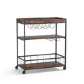 Artiss Kitchen Island Rolling Serving Cart DIY-KI-02-WAL