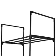 Artiss Shoe Rack DIY Stackable 10-tier Black Dunn DIY-SHOE-10T-BK