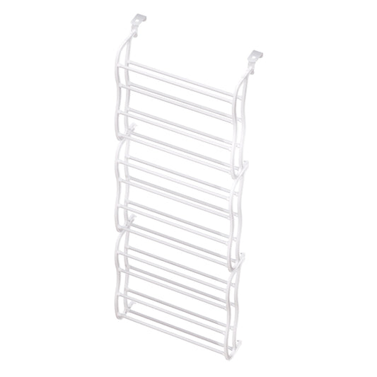 Artiss Shoe Rack Hanging Over Door Organiser 24 Pairs Eric DIY-SHOE-12T-WH