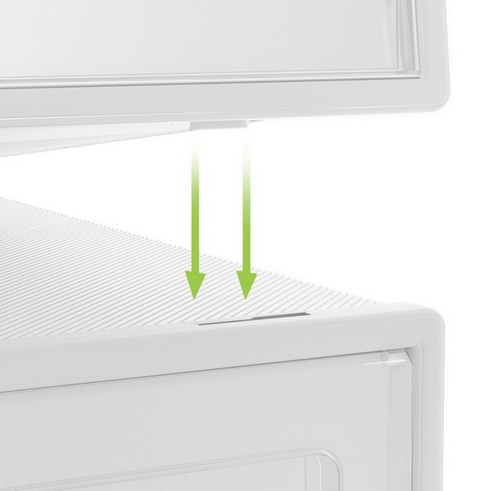 Artiss Shoe Box Rack DIY Set of 12 Stackable White Abel DIY-SHOE-BOX-12-WH