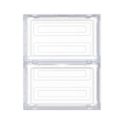 Artiss Shoe Box Rack DIY Set of 2 Stackable Magnetic Door DIY-SHOE-BOX-MG-2-WH