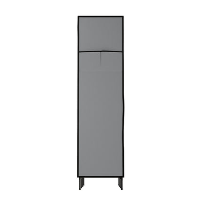 Artiss Large Portable Clothes Closet Wardrobe with Shelf Grey DIY-WR-175-GY