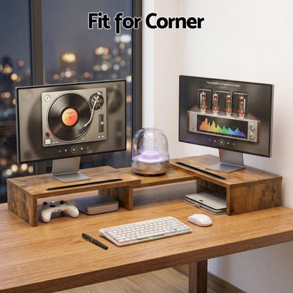 Artiss Dual Monitor Stand Riser DR-B-TRI-096