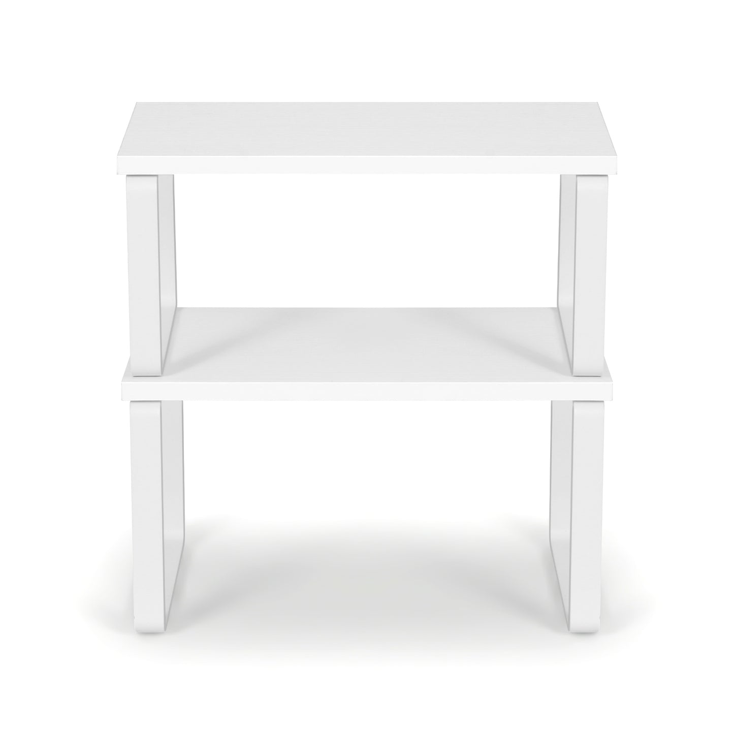Cefito Kitchen Storage Shelves Rack Cupboard Cabinet Organiser Set of 2 DR-D-2SET-WH