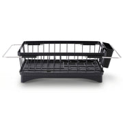 Cefito Dish Drying Rack for Kitchen Storage Organisation Kitchen Sink Organiser Dish Drainer DR-E-04-BK