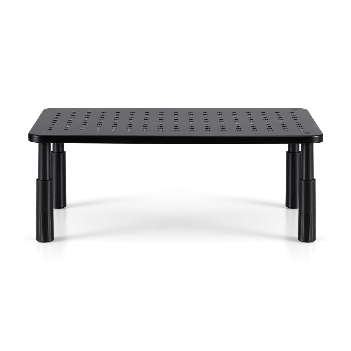 Artiss Monitor Stand Adjustable Riser For Computer Monitor And Laptop 3 Height Desk Organizer Black DR-STB-086