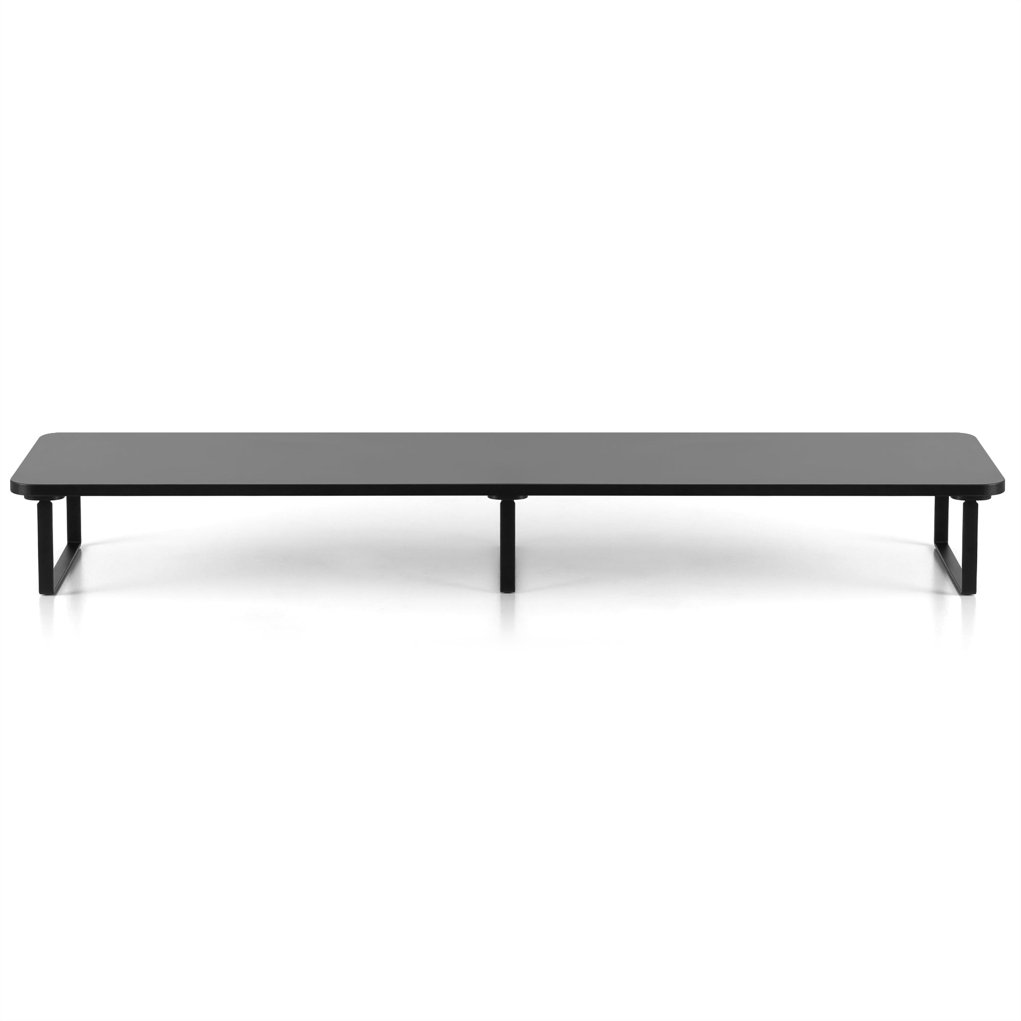Artiss Dual Monitor Stand 100cm Riser Large Laptop Stand Desk Organiser Black DR-STB-111-03
