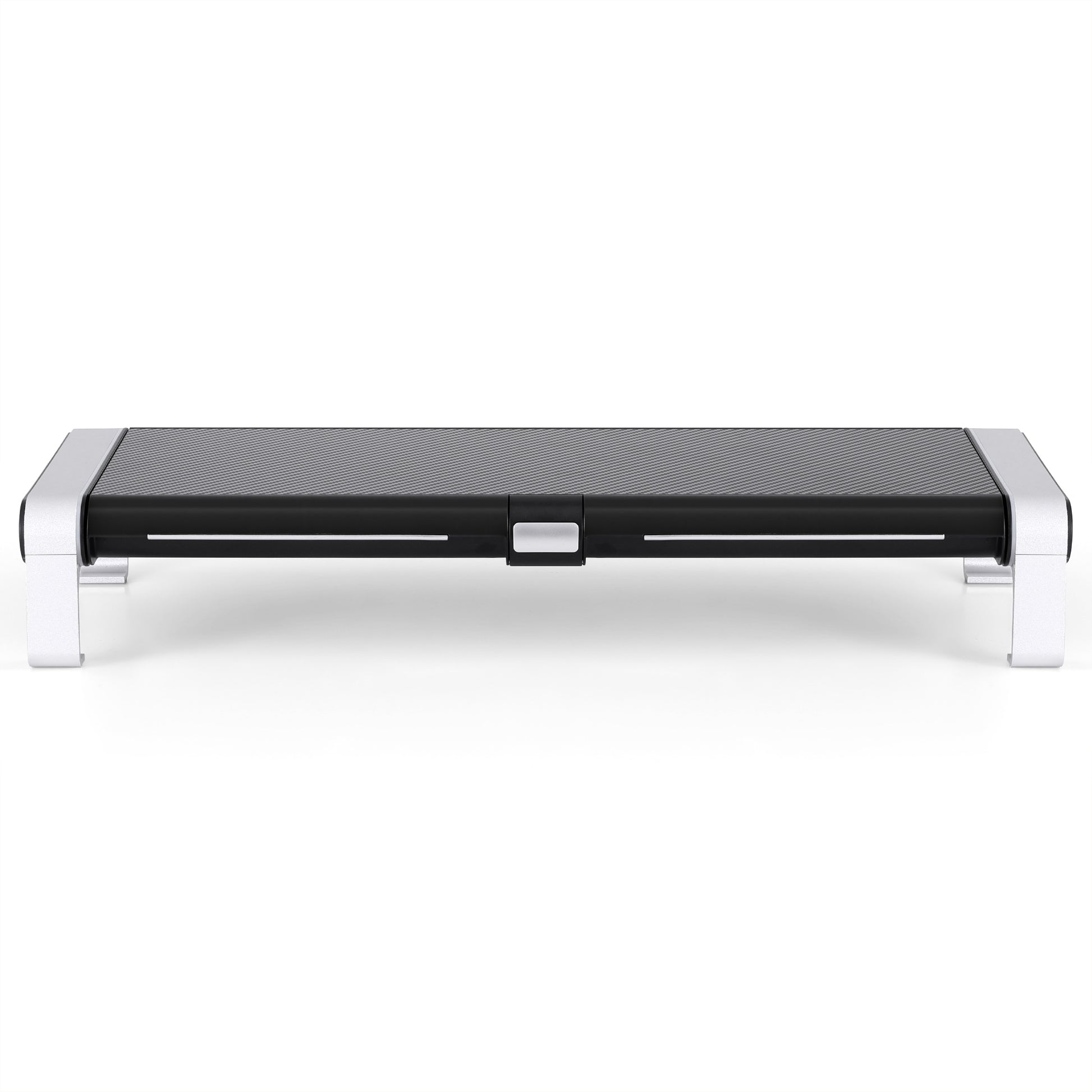 Artiss RGB Monitor Stand with USB Hub Desk Organiser Charging Stand Computer Stand Black DR-STB-171
