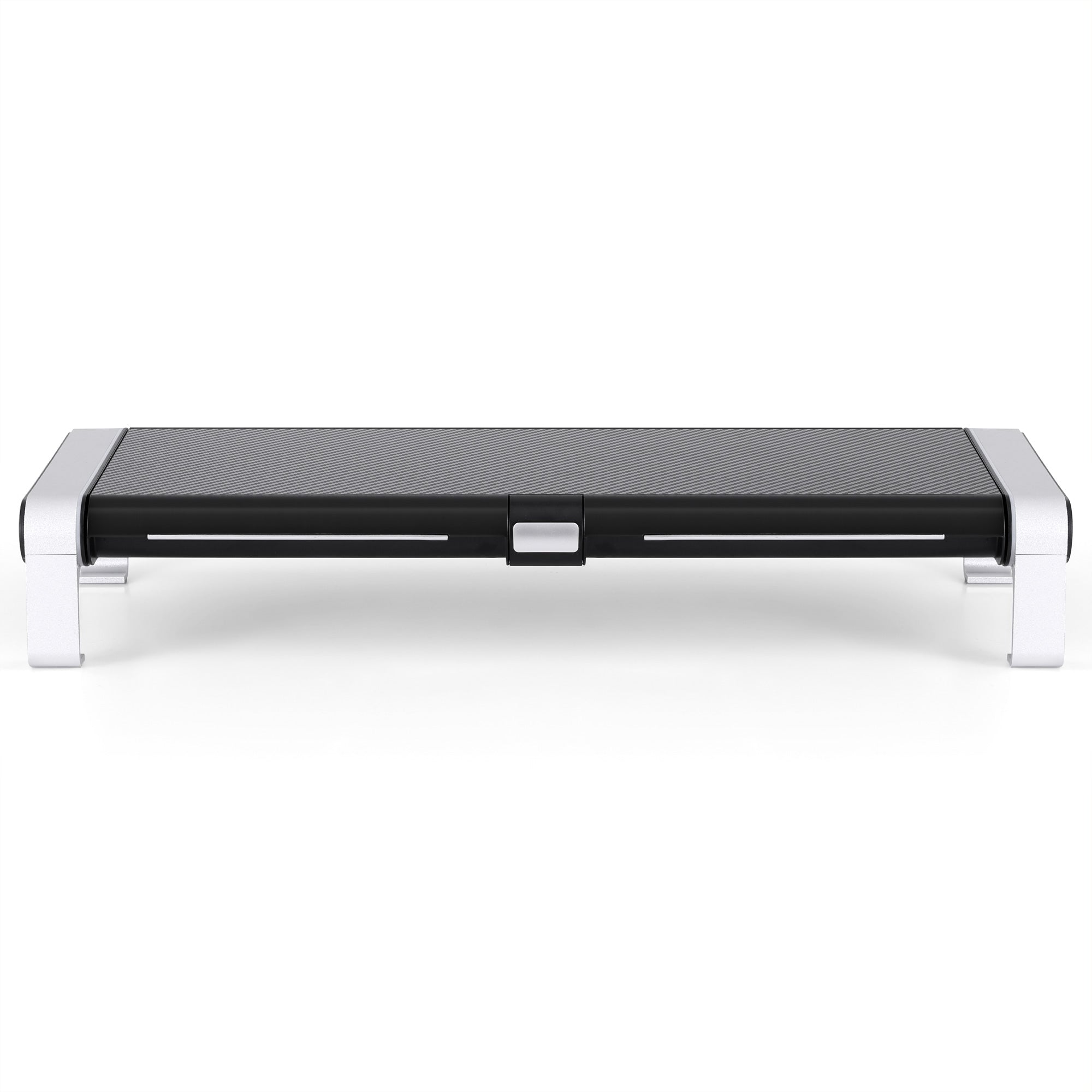 Artiss RGB Monitor Stand with USB Hub Desk Organiser Charging Stand Computer Stand Black DR-STB-171