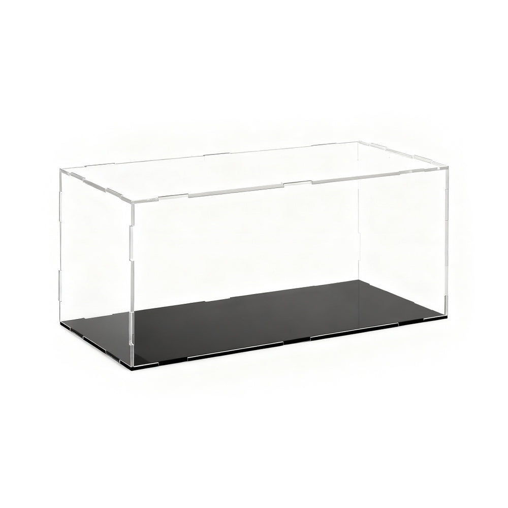 Artiss Clear Acrylic Display Case Dustproof Protection Box For Car Toys 15CM DS-15-CL