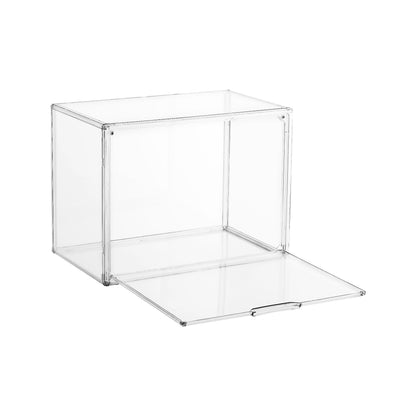 Artiss Clear Acrylic Display Case Dustproof Protection Box For Toys 27CM DS-27-CL