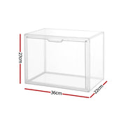Artiss Clear Acrylic Display Case Dustproof Protection Box For Toys 27CM DS-27-CL