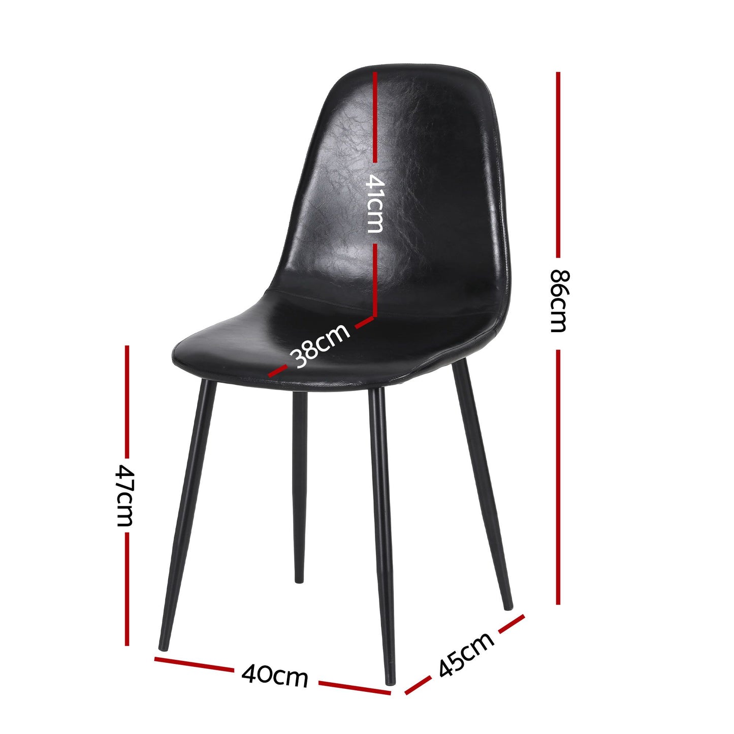 Artiss Dining Table and Chairs Set 5pcs Foldable with 2 Drawers Black and White DSET-CHANGE-DIN-B04-BKX4