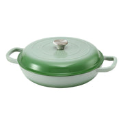 5-Star Chef 3.3L Enameled Cast Iron Dutch Oven Pot with Lid for Sourdough Bread Baking DTO-PAN-GN