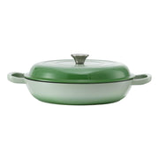5-Star Chef 3.3L Enameled Cast Iron Dutch Oven Pot with Lid for Sourdough Bread Baking DTO-PAN-GN