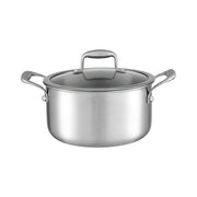 5-Star Chef 4.5L 24cm Stainless Steel Dutch Oven Pot with Lid and Stay-Cool Handle DTO-SS-POT-4.5L-SL