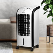Devanti Evaporative Air Cooler Conditioner 4L EAC-C-RC-02S-GR