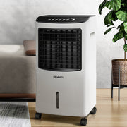 Devanti Evaporative Air Cooler Conditioner 8L EAC-C-RC-11C-WH