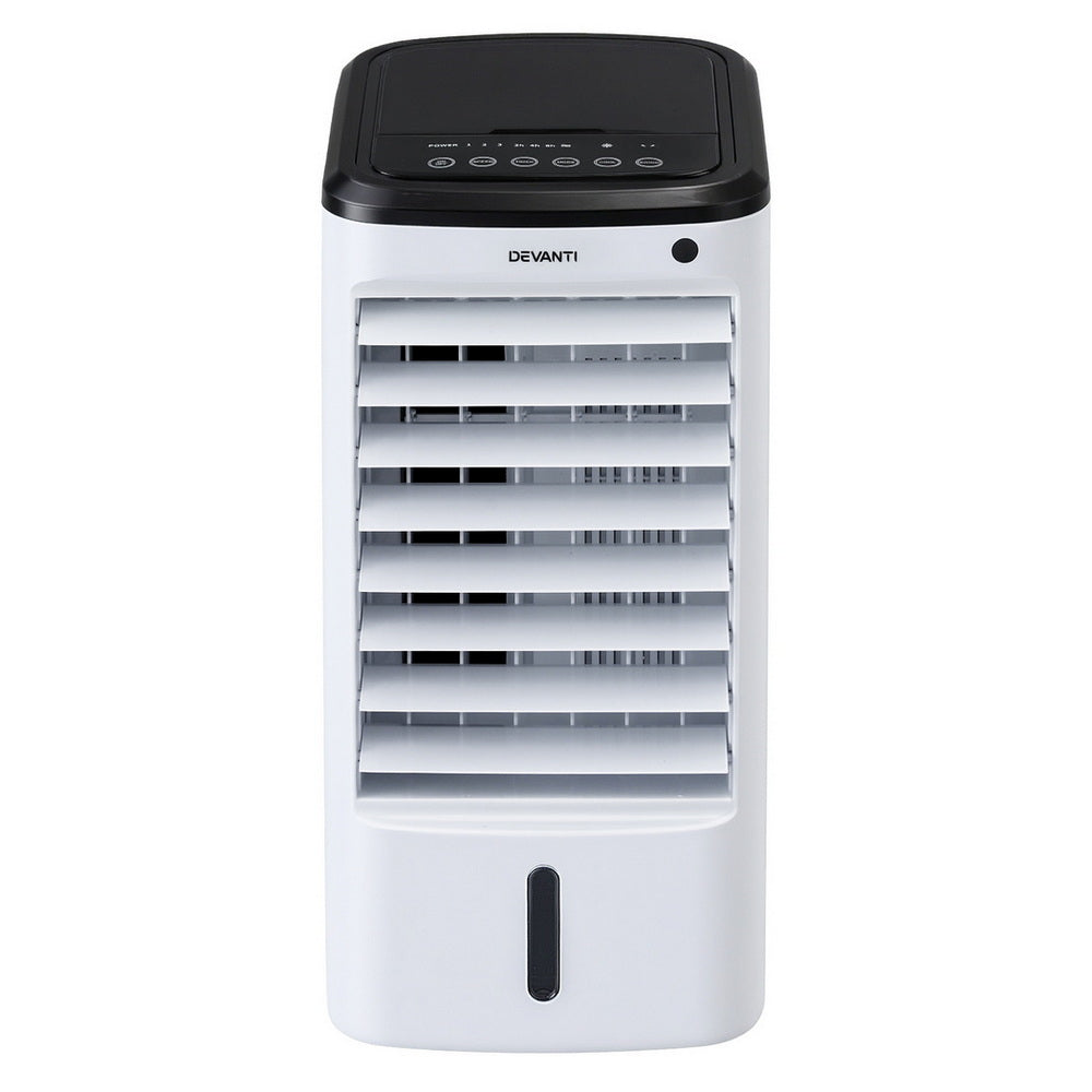 Devanti Evaporative Air Cooler Conditioner w/ Remote 4L EAC-C-RC-4L-WH