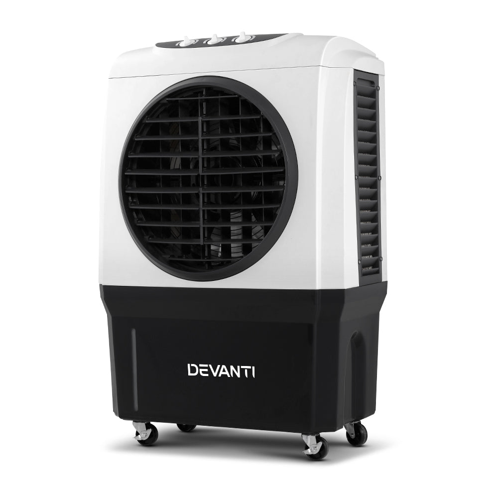 Devanti Evaporative Air Cooler Conditioner 45L EAC-E-020-BT-BL-WH