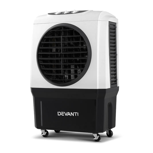 Devanti Evaporative Air Cooler Conditioner 45L EAC-E-020-BT-BL-WH