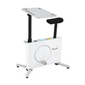 Everfit Exercise Bike Magnetic Desk Bike with Tabletop Fitness Home Workout Gym EB-B-DESK-BIKE-WH