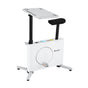 Everfit Exercise Bike Magnetic Desk Bike with Tabletop Fitness Home Workout Gym EB-B-DESK-BIKE-WH