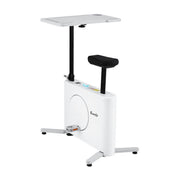 Everfit Exercise Bike Magnetic Desk Bike with Tabletop Fitness Home Workout Gym EB-B-DESK-BIKE-WH