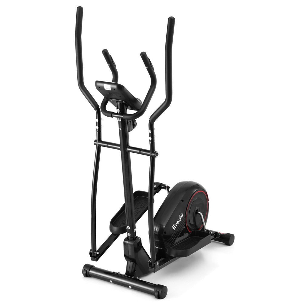 Everfit Exercise Bike Elliptical Cross Trainer Home Gym Fitness Machine LCD EB-B-MB-01-BKRD