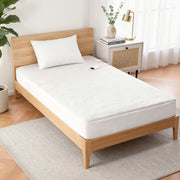 Giselle Electric Blanket LED Remote Sherpa Fleece Underlay Fully Fitted Machine Washable King Single EB-C-FL-LCD-KS