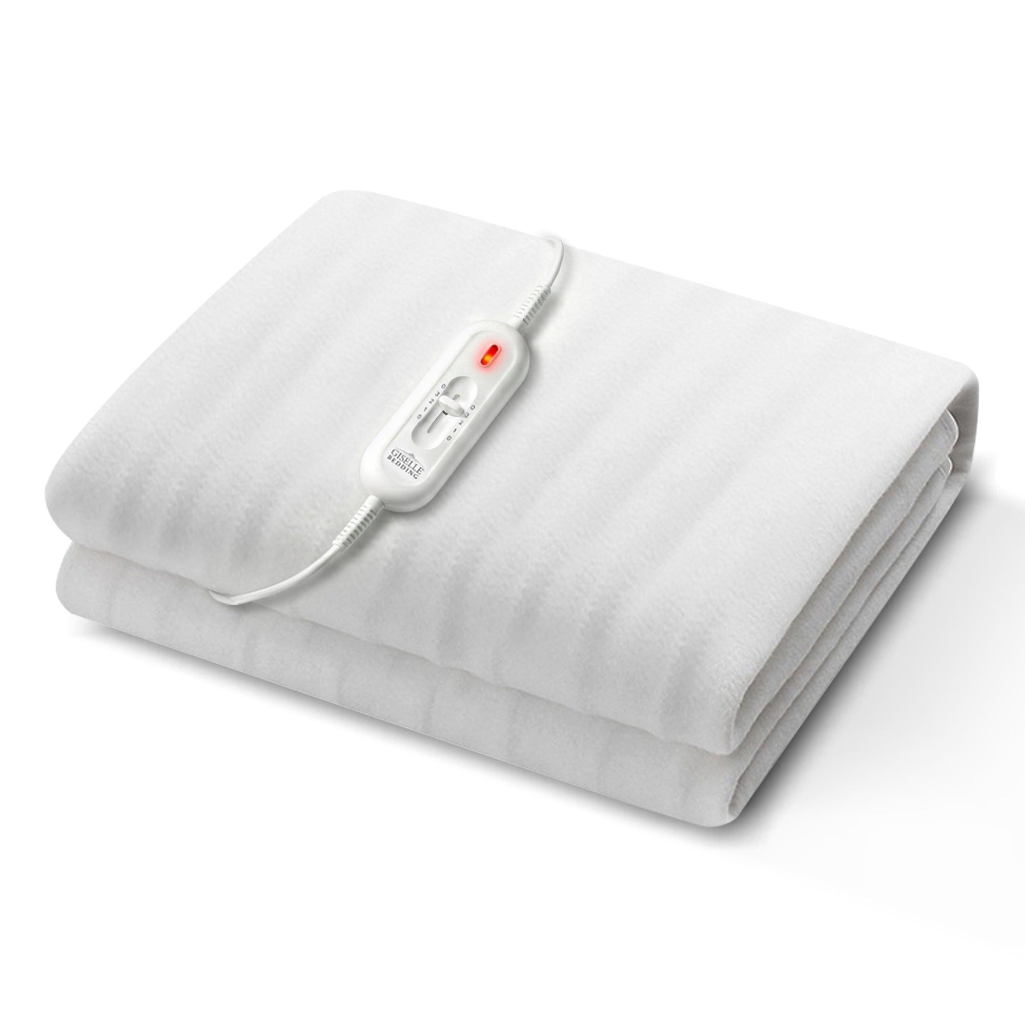 Giselle Electric Blanket King Single Heated Fully Fitted Washable Pad Winter Warm EB-C-POLY-MC-KS