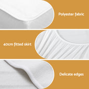 Giselle Electric Blanket King Single Heated Fully Fitted Washable Pad Winter Warm EB-C-POLY-MC-KS