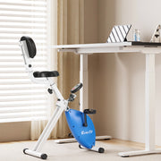 Everfit Under Desk Exercise Bike Magnetic Resistance X-bike Workouts 100kg Capacity EB-F-DB-02-BK