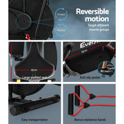 Everfit Exercise Bike 5 in 1 Elliptical Cross Trainer Home Gym Indoor Cardio EB-F-ELLI-02-5IN-BK