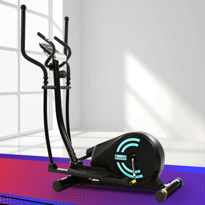 Everfit Exercise Bike Elliptical Cross Trainer Home Gym Fitness Machine 100kg EB-F-MB-03-BK