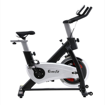 15kg Flywheel Spin Bike Everfit Exercise Bike Home Gym Fitness 120KG Capacity EB-F-SPIN-15-SI