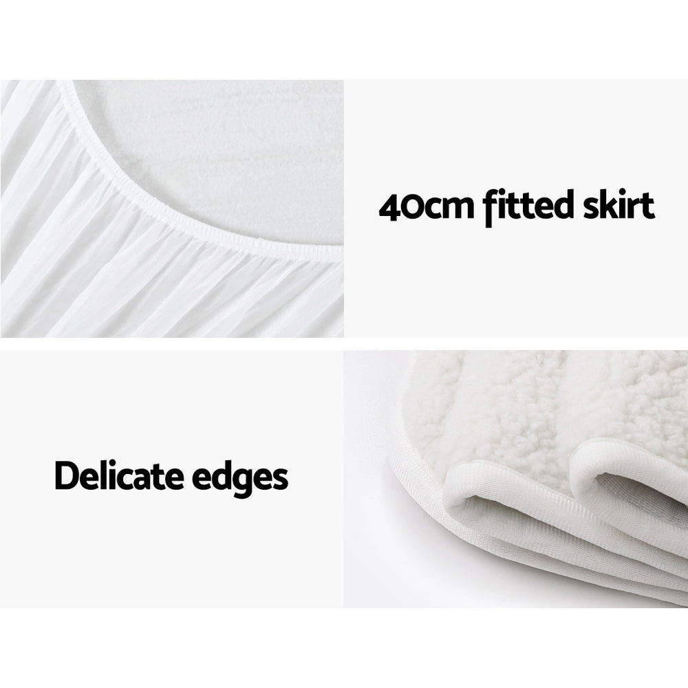 Giselle Electric Blanket Fleecy Underlay King EB-FL-LCD-K