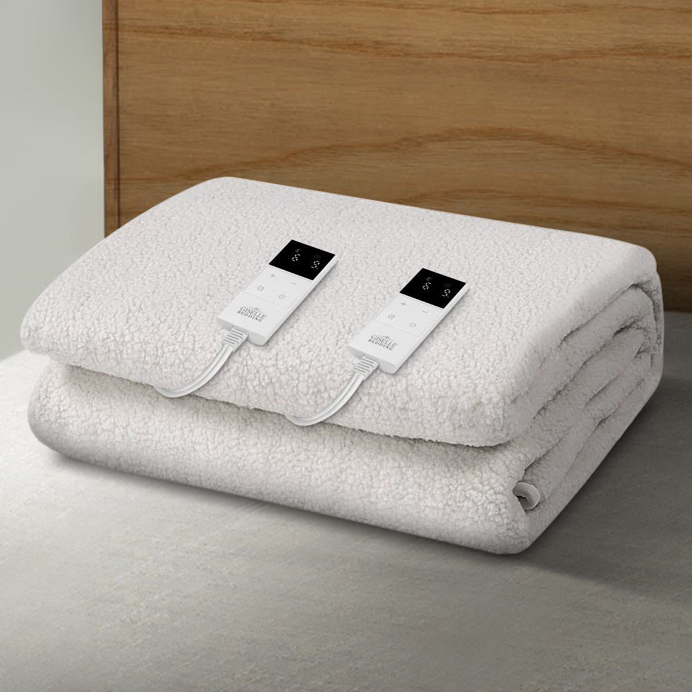 Giselle Electric Blanket Fleecy Underlay King EB-FL-LCD-K