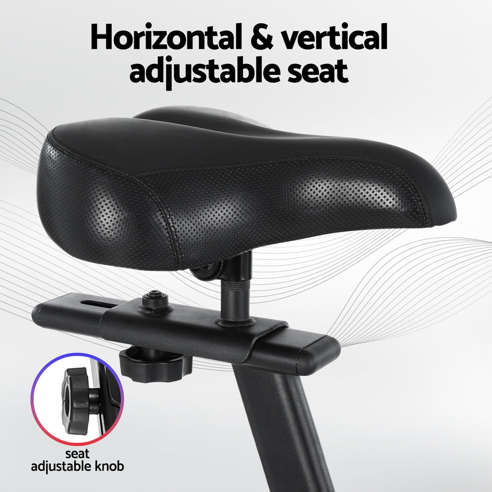 Everfit Air Bike Dual Action Exercise Bike Fitness Home Gym Cardio EB-H-AB-01-BK-AB
